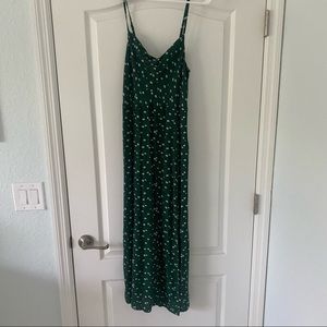 American Eagle Outfitters Green Midi Dress
